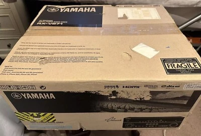 YAMAHA RX-V871 7.2-Channel Home Theater Receiver - Black (Brand New) - Image 1 of 4