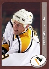 2002-03 Topps CTNW #343 Jeff Toms Pittsburgh Penguins Custom Card