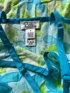 LILLY PULITZER  Vintage Cotton Blend Dress with Adjustable Straps Woman's Small - Picture 1 of 7