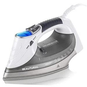 1800-Watt Steam Iron with Digital LCD Screen, Double-Layer and Ceramic Coated - Picture 1 of 7