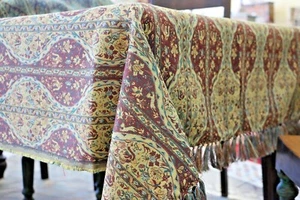 Tablecloth fabric 76'' L--Turkish, Arabic, Moroccan, Spanish Decor. - Picture 1 of 4