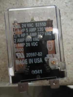 BARD 2PDT RELAY 8201-048, NOS - Image 1 of 3