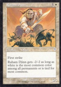 MP MÁGICO RUHAM DJINN 35/350 INVASION MTG (yourdeckbuilder) - Imagen 1 de 1