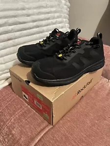 Rock Fall RF008 Safety Trainer Boot ESD Toe/ Midsole Black UK 9 / EU 43 - Picture 1 of 10