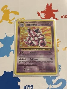 Nidoking 45/108 Evolutions NM Holo Foil Rare Pokemon Card - Picture 1 of 3