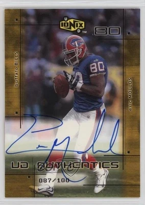 2000 UD Ionix UD Authentics /100 Eric Moulds #EM Auto - Image 1 of 2
