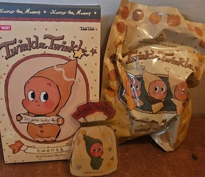 全新 POP MART Twinkle Twinkle Savor the Moment 乙烯基毛绒吊坠 火柴 CRISP — 第 1/3 张图片