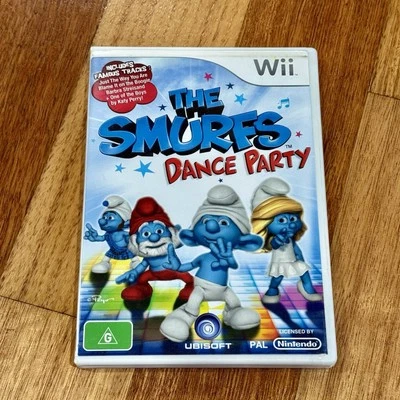 The Smurfs Dance Party For Nintendo Wii - Like New With Manual - Image 1 of 4