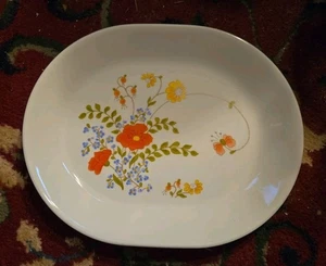 Vintage Corelle Wildflower Spring Bouquet Platter 12¼"x10"  Excellent  - Bild 1 von 2