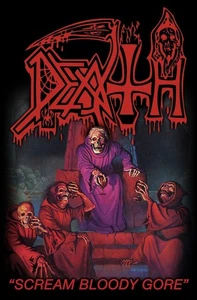 Death - Scream Bloody Gore Premium Posterflagge Größe ca. 66x 104cm - Picture 1 of 1