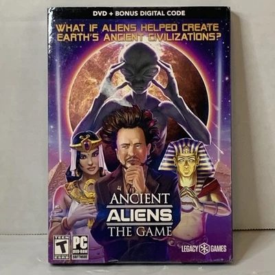 Ancient Aliens The Game Legacy Games PC DVD-ROM Game New Sealed Ships FREE - Image 1 of 4