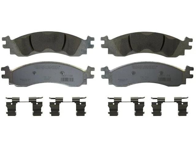 Juego de pastillas de freno delanteras para Mercury Mountaineer 2006-2010 2007 2008 2009 TG697QQ Foto 1 de 1