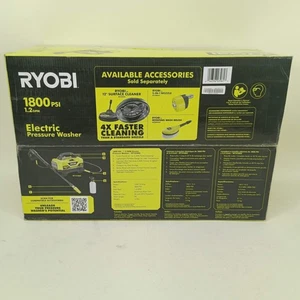 Nueva lavadora a presión con cable Ryobi RY141802 120V - Imagen 1 de 4