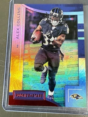 2018 Panini Rookies & Stars - Alex Collins #64 Longevity /75 - Image 1 of 2