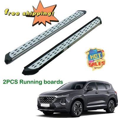 Подходит для Hyundai Santa Fe Sport 2013-2018 подножка боковой порог двери силовой порог - Изображение 1 из 4