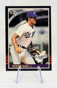 Steve Sax 1985 Donruss #418 Los Angeles Dodgers' - Picture 1 of 2