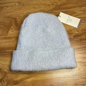Calia Luxe Beanie Hat Womens One Size Light Blue Soft Knit Winter OSFM Polyester - Picture 1 of 5