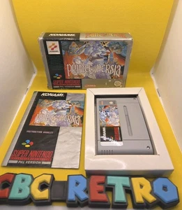 Prince Of Persia SNES Spiel PAL UK Super Nintendo komplett + Handbuch - Sendungsverfolgung - Bild 1 von 19