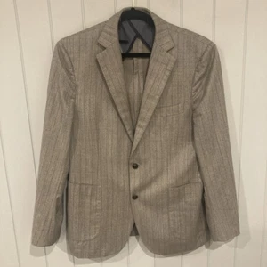 MJ Bale Martello Wool Jacket Blazer Mens 42 Classics Half-Canvas Drop 8 Slim Fit - Picture 1 of 13