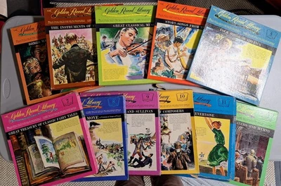 Golden Record Library Musical Heritage For Young America - box - 1 owner ;-) - Image 1 of 4