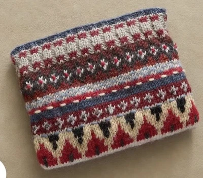 NUEVO Catálogo Sundance Greta Tejido a Mano Isla Justa Bolsa Forrada Bolsa Teñida a Mano Foto 1 de 4