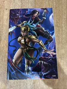 Pyramid Monsters 1 First Edition Comic Katya Virgin Limited 20 Jolzar Nm+ Bloody - Picture 1 of 2