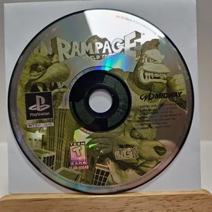 Rampage World Tour (PlayStation 1) Disc Only Tested  - Picture 1 of 2