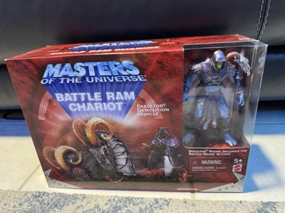 BATTLE RAM CHARIOT MASTERS OF THE UNIVERSE MotU 2001 2002 Set de Regalo Nuevo En Caja Foto 1 de 4