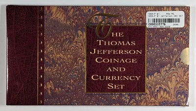 1993 Thomas Jefferson Coinage and Currency Set - Image 1 of 4