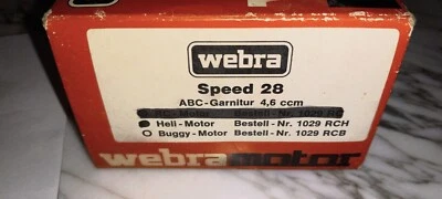 Webra Speed 20 ABC Rc Heli Engine - Image 1 of 4