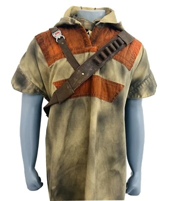 Inspired By Jedi, Fallen Order Cal Kestis Poncho With Leather Shoulder Belt - Image 1 of 4