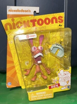 Figura de acción miniatura Nickelodeon's Nicktoons 2012 Ren 2" Jazwares Viacom nueva en caja Foto 1 de 2