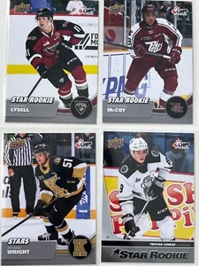 2021-22 UD CHL Base Stars / Star Rookies #301 to #449 Pick From List !! - Picture 1 of 134