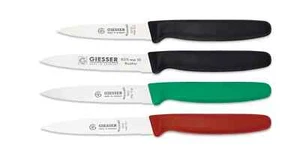 Giesser Messer Gemüsemesser Spickmesser 8 / 10cm 3 mm Wellenschliff mittelspitz - Bild 1 von 5