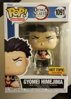 FUNKO POP ! Demon Slayer Gyomei Himejima 1091 Hot Topic Exclusive