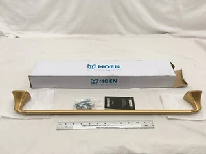 (1) NEW Moen Voss 24" Towel Bar - BRUSHED GOLD - YB5124BG - Picture 1 of 8