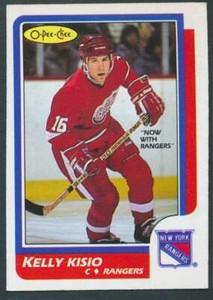 1986-87 OPC Kelly Kisio #116