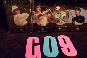 LOT DE 14 CARTES GOLF HÉROS NATIONAUX 2001 - Photo 1/6