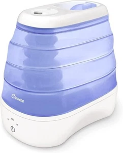 Crane Collapsible Cool Mist Humidifier for Bedroom and Office, 1 Gallon Portable - Picture 1 of 7