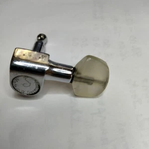 Scheller Tuning machine, chrome with pearl button - Picture 1 of 1