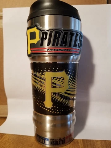 MLB Pittsburgh Pirates Vacuum Insulated Stainless Steel Tumbler Cover