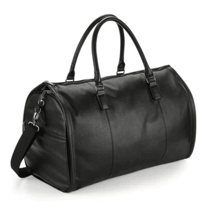 NUHIDE GARMENT WEEKEND BAG BUSINESS HOLIDAY TRAVEL OVERNIGHT HANGING - Picture 1 of 3