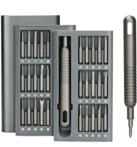 SET CACCIAVITE DI PRECISIONE 31 In 1 GREEN LYCA 48 PUNTE PER MICRO RIPARAZIONI - Foto 1 di 9