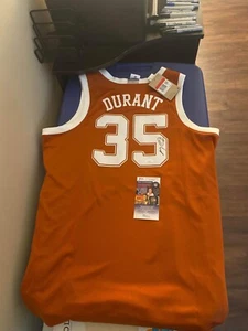 Kevin Durant Autographed Texas Longhorns Signed Nike Authentic Jersey - Jsa Hot - Picture 1 of 5