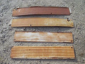 Farmall 460 560 RC Tractor 4) Original IHC IH white hood side cover panel panels - Picture 1 of 9