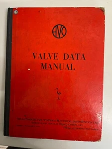 Extremely Rare 1954 fifth Edition Hard Cover AVO Valve Testing Manual - Bild 1 von 2