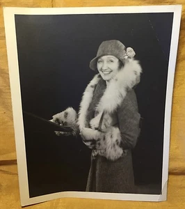 Vintage 20er/30er Jahre Foto HEDDA HOPPER berühmte Klatschkolumnistin / Schauspielerin - Bild 1 von 6