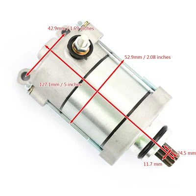 Starter Motor For Honda CRF450 CRF450X 2005-2018 31200-MEY-671 CRF450X 18852 - Imagem 1 de 4