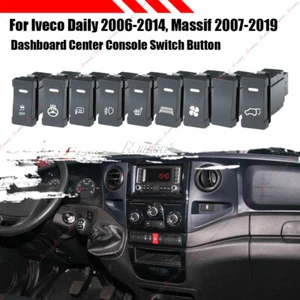 Schalter Taste Knopf Drucktaste Mittelkonsole für Iveco Daily 06-14 Massif 07-11 - Bild 1 von 25