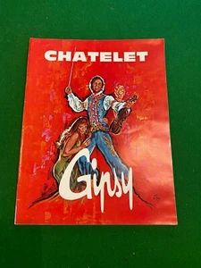 Programme Théâtre du CHATELET - GIPSY de Francis Lopez - 1970 - Imagen 1 de 3